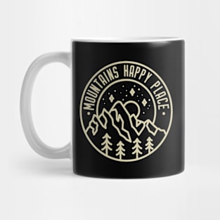 mountains happy place Mug